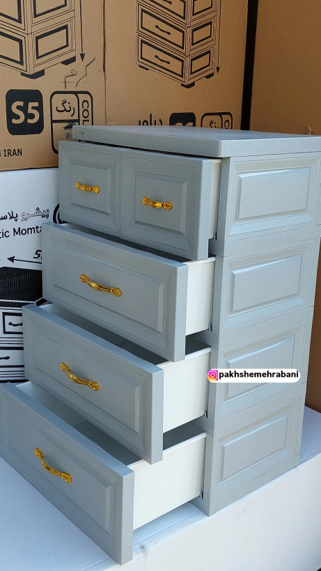 فایل کشویی ۴ طبقه