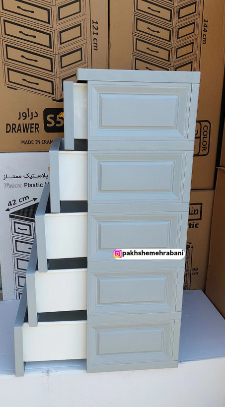 فایل کشویی ۵ طبقه