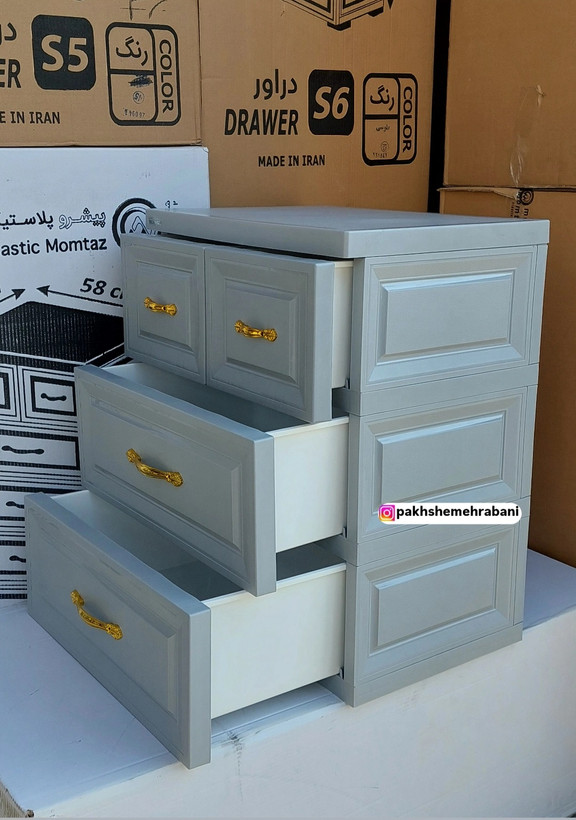 فایل کشویی ۳ طبقه