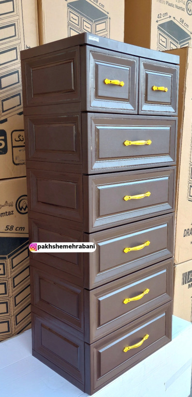 دراور پلاستیکی ۶ طبقه