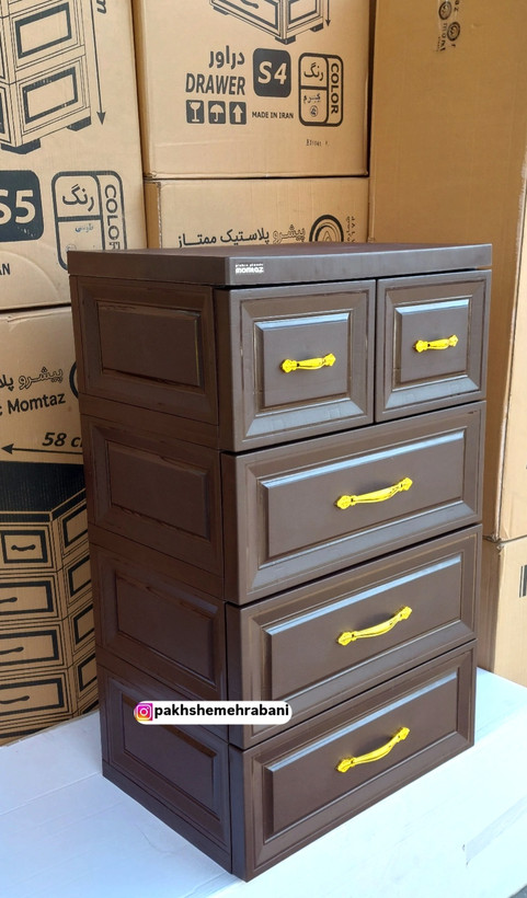 دراور پلاستیکی ۴ طبقه