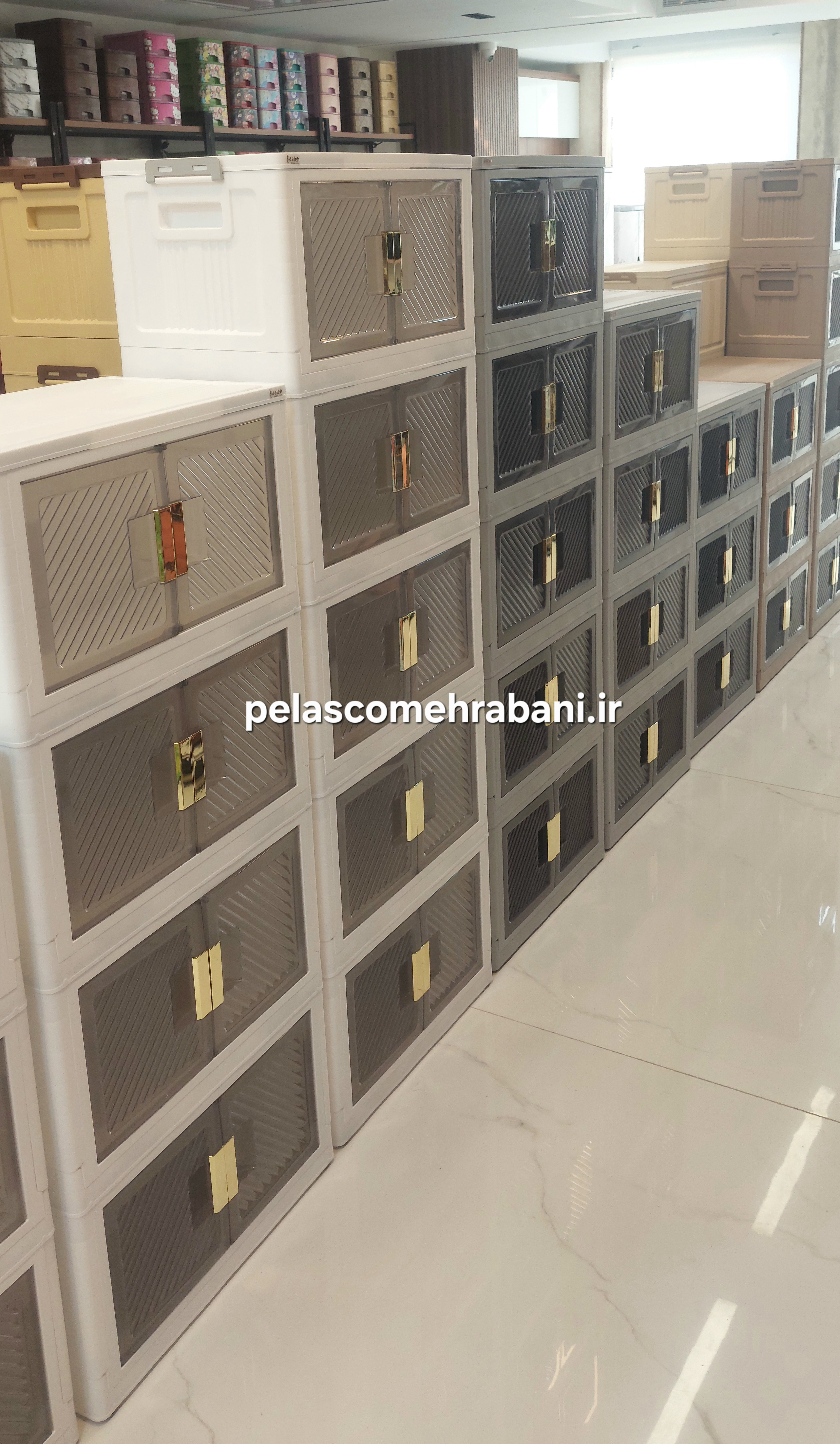 کابینت تاشو پلاستیکی پر کاربرد در خانه_آشپزخانه_محل کار