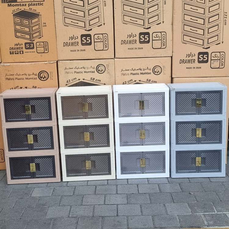 کابینت تاشو پلاستیکی برند صالح پلاستیک جهرمی