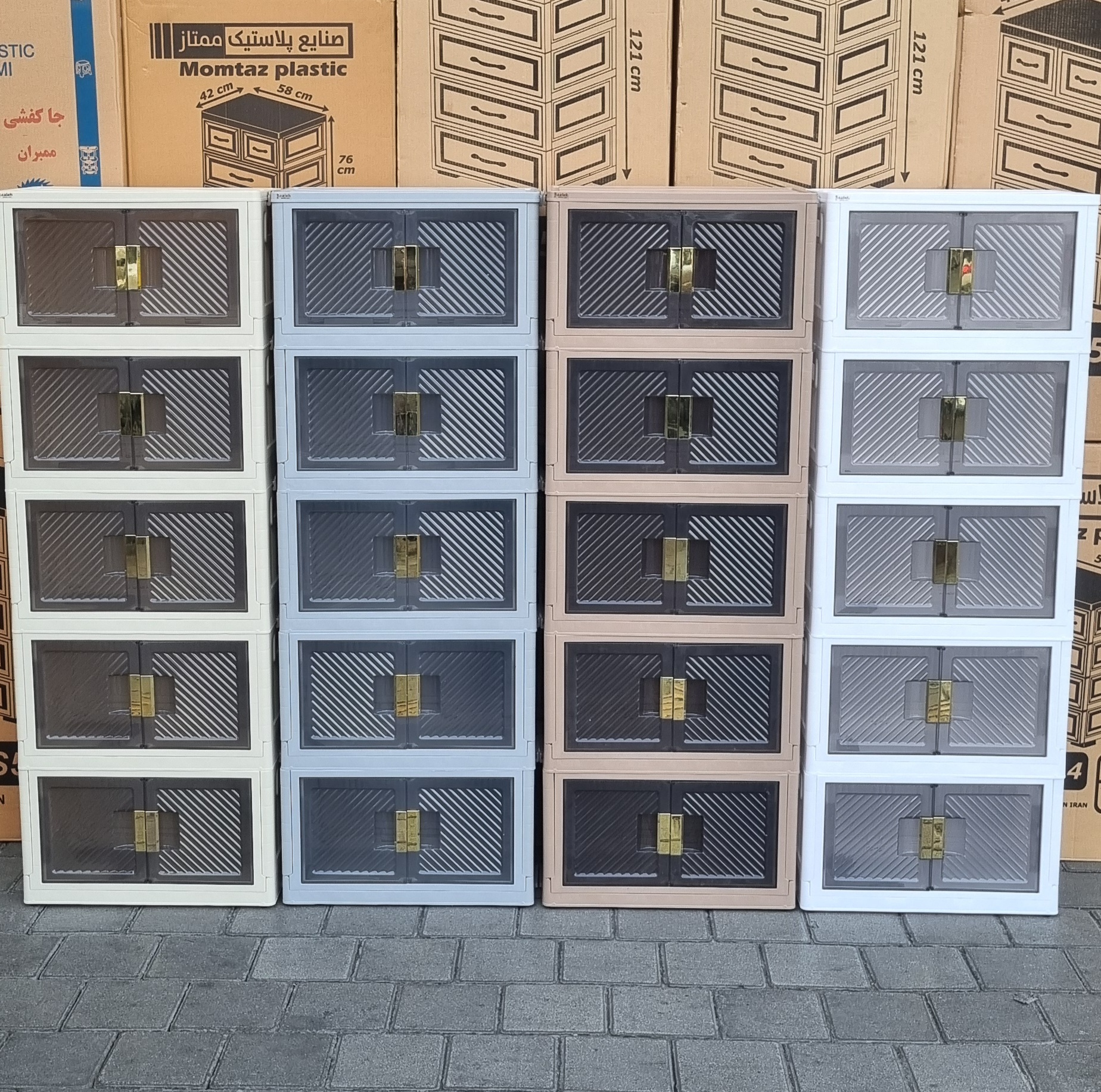 کابینت تاشو پلاستیکی